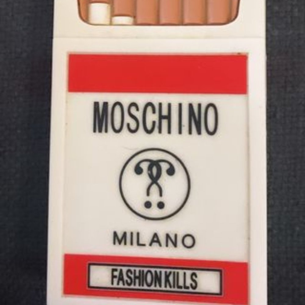 Moschino iPhone 8 Plus Cigarette cover